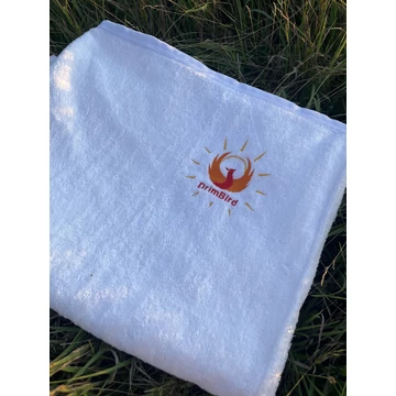 ClassicWhiteOpen (nyitott fehér pamut legyezős törölköző, fehér szegéllyel)