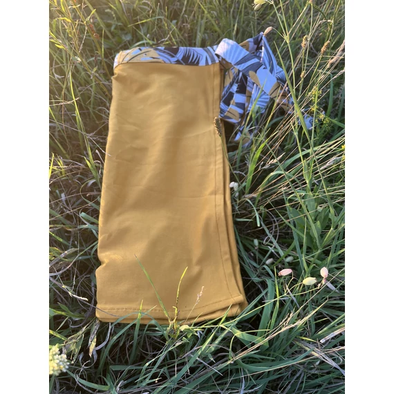 SimpleYellow (egyszínű mustársárga pamut szoknya)