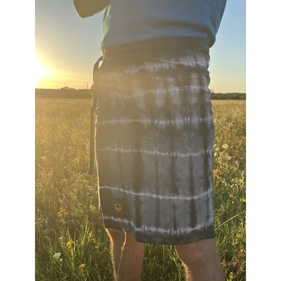 BohoBreeze (batikolt, színű megkötős pamut férfi szoknya)  