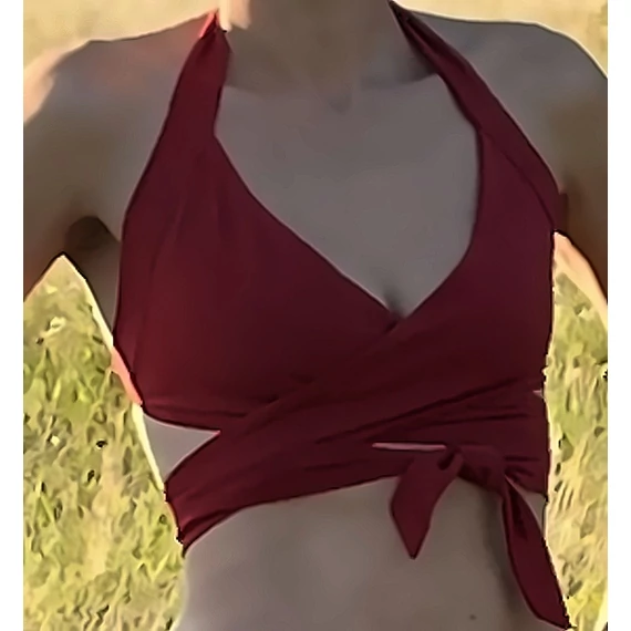 CherryBerry (piros női pamut top)