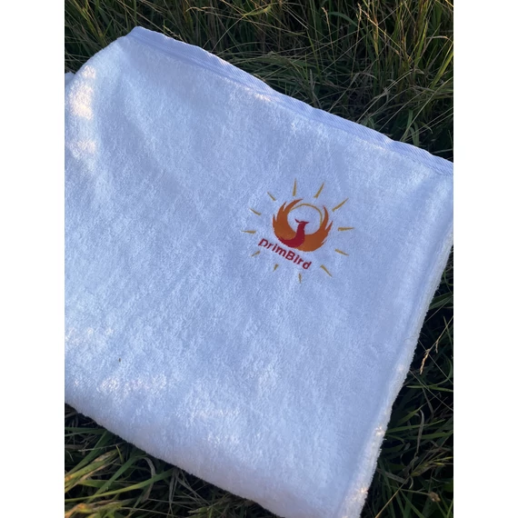 ClassicWhiteOpen (nyitott fehér pamut legyezős törölköző, fehér szegéllyel)