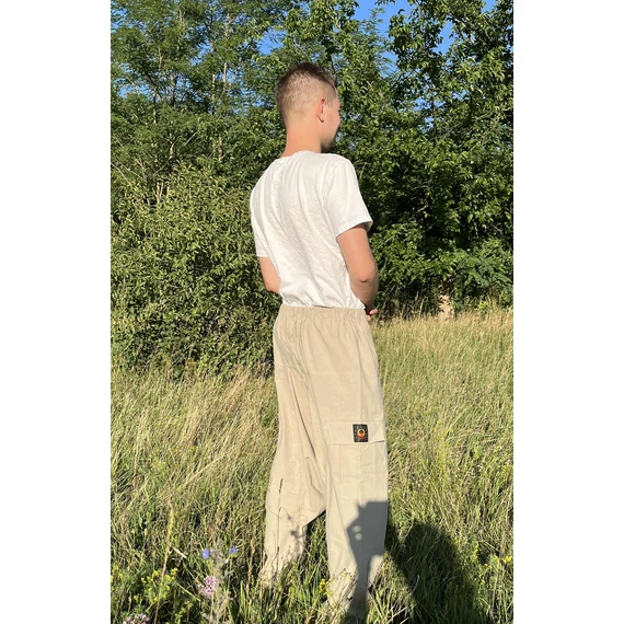 Simple the Green (Halványzöld egyszínű unisex pamut nadrág)